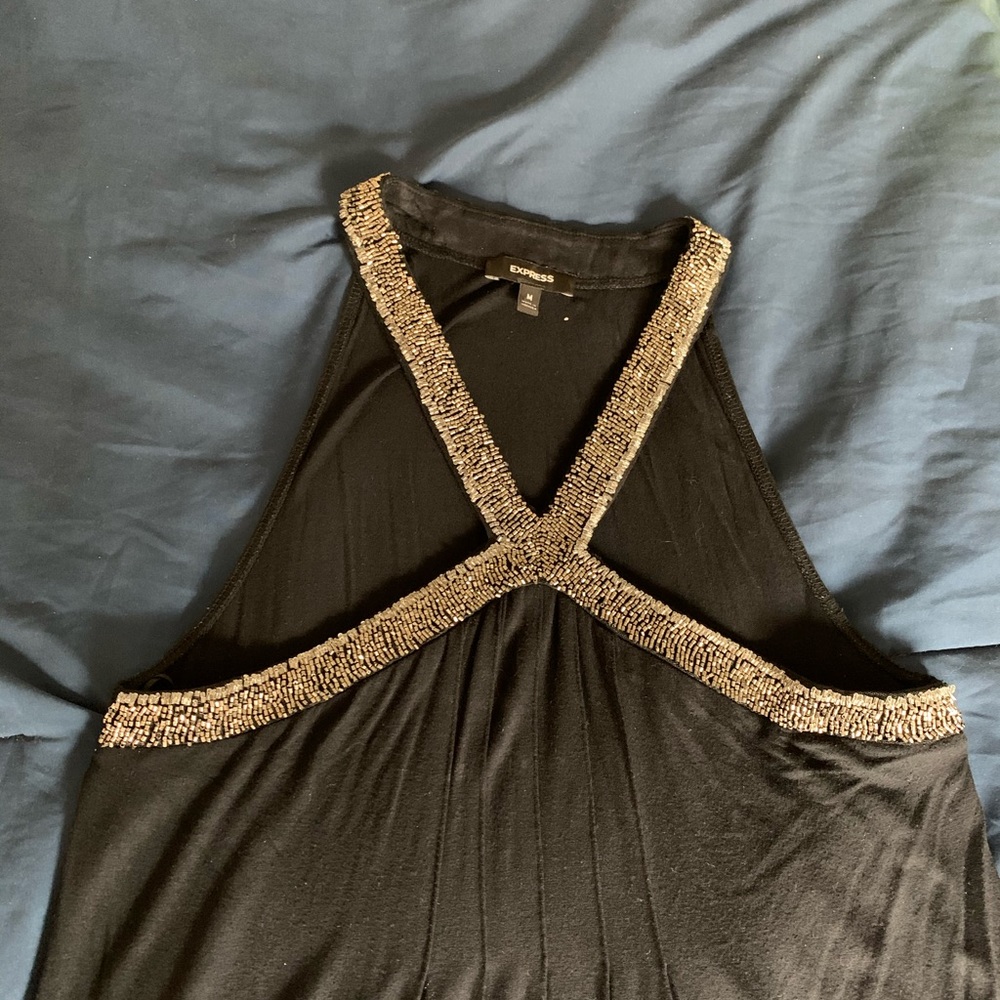 Black cocktail dress